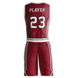 Uniformes de baloncesto reversibles para niños baratos de secado rápido personalizados al por mayor de fábrica, uniforme de baloncesto personalizado de Filipinas para jóvenes baratos - Product Image 6