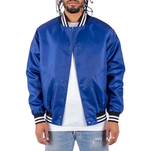 Custom logo Streetwear High Quality Embroidery Varisty <b>Jacket</b> Winter Fleece Leather <b>Bomber</b> Letterman <b>Varsity</b> <b>Jacket</b> for <b>Men</b> - Product Image 5