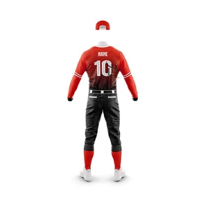 Uniforme de Béisbol Personalizado y Transpirable para Hombre, Diseño Sublimado, Uniforme de Softbol con Botones para Jóvenes, Servicio OEM y ODM - Product Image 4