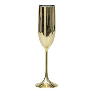 Wholesale Custom Gold Plastic Wine <b>Glass</b> <b>Goblet</b> Luxury Design Style Electroplating Plating Shiny for Champagne Wine <b>Goblet</b> - Product Image 3