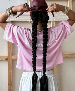 เสื้อเจอร์ซีย์พิมพ์ลายกราฟิกขนาดใหญ่วินเทจเสื้อยืดผ้าฝ้ายอัดหนัก280กรัมไซส์ใหญ่พิเศษ - Product Image 2