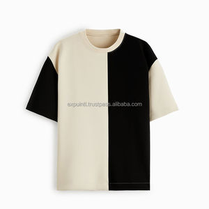 Personalizado 100% algodón de alta calidad más tamaño Oversize cuello redondo pulóver sudadera para hombres diseño de hombro caído - Product Image 4