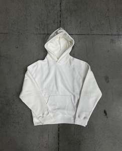 Sudadera con Capucha Personalizada de Estilo Urbano, 420 GSM, Felpa Francesa, Corte Recortado, Costuras en Contraste, Sudadera Holgada de Alta Calidad, Nueva Moda - Product Image 4