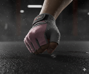 Guantes de Gimnasio de Media Palma con Etiqueta Personalizada de Buena Calidad, Guantes Transpirables con Soporte para Muñeca, Guantes de Gimnasio Unisex para Levantamiento de Pesas de Alta Resistencia - Product Image 2