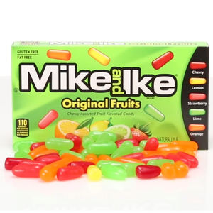 Mike et Ike Chewing-gum fruité original emballé dans un sac - Product Image 5