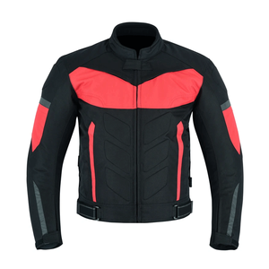 Nouvelle veste de moto en textile de protection blindé CE pour hommes, noire, bleue, coupe-vent et imperméable avec caractéristiques thermiques - Product Image 4