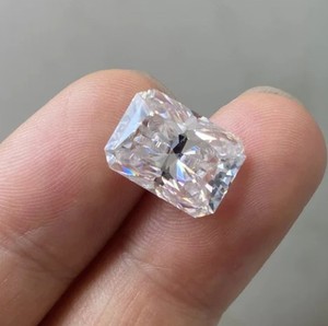 Aniva-A Personal Touch RC097 Diamante Suelto con Corte Radiante de 5.00 CT, Certificado IGI, Color Blanco Fantasía E, Calidad Superior, Buen Corte - Product Image 2