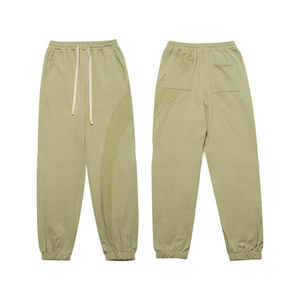 Fashionable OEM Custom Logo Men Street Wear Fleece Two Piece Set Puff Print Heavyweight Flared Sweatsuit Custom logo <b>Hoodie</b> and Joggers Set Men Sweatsuit Tracksuit - Product Image 1