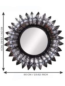 Elegant Handcrafted Wall <b>Hanging</b> <b>Mirrors</b> for Home & Office Decor - Available in Bulk for International Export. - Product Image 2