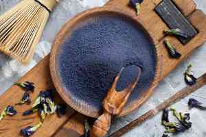 Poudre de pois papillon du Vietnam, thé bleu aux herbes pour la santé, instantané, en vrac, pour boissons et aliments - Product Image 6