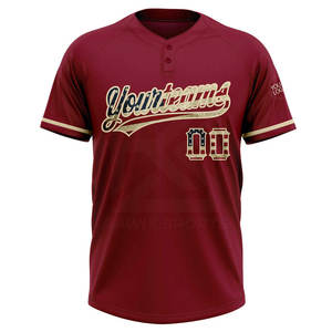 Nuevo Diseño Unisex de Alta Calidad, Jersey de Béisbol Personalizado, Color Personalizado, 100% Poliéster, Conjuntos a Precio Económico, Venta al por Mayor, Jersey de Béisbol 2026 - Product Image 2