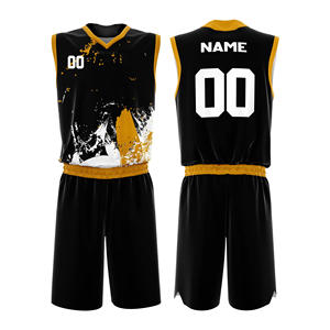 Vêtements de sport d'équipe personnalisés de bonne qualité Chemises de basket-ball à sublimation Maillot de basket-ball personnalisé - Product Image 6