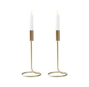 Stylish Aura <b>Candle</b> Holder for Bedroom Tabletop Display Warm Romantic Light Cozy Luxury Home Decor - Product Image 4