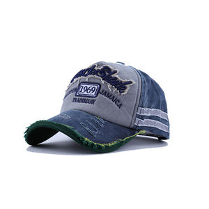 Diseñador de moda Bordado exquisito Gorra de 5 paneles Correa ajustable Gorra de béisbol retro de dos tonos - Product Image 6