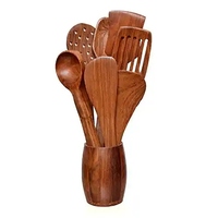 Cuillère en bois de qualité supérieure, faite à la main, en bois naturel, pour la cuisine, pour les restaurants, les détaillants
