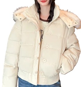 Custom Colour Casual Puffer <b>Women</b> Jacket Trending Stylish Hooded Winter Jacket Premium Quality Wholesale Puffer Jacket - Product Image 1
