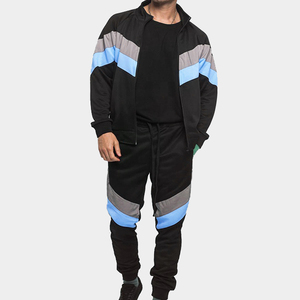 Survêtement décontracté 2 pièces pour homme avec fermeture éclair Survêtements de jogging avec logo personnalisé Survêtements de maternité décontractés avec fermeture éclair pour homme - Product Image 6