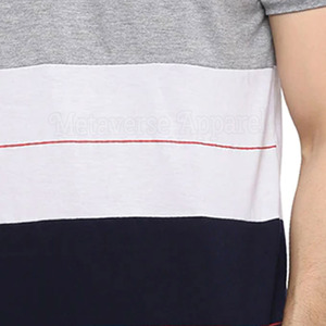 เสื้อยืดผู้ชายสไตล์ลำลองทรงพอดีตัวหรือได้รับแรงบันดาลใจจากฮิปฮอปเสื้อยืดโอเวอร์ไซส์ - Product Image 5