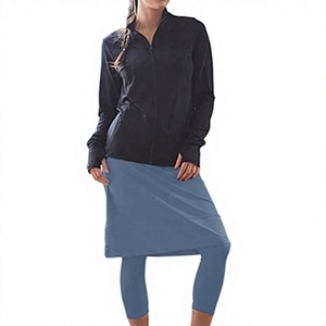 Leggings longs unis taille haute pour femme avec logo personnalisé - Pantalon de sport d'extérieur à séchage rapide et respirant - Product Image 5