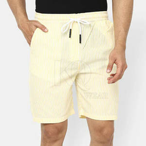 Pantalones Cortos Duraderos para Hombre, 100% Algodón, Sólidos, Ecológicos, Elegantes, para Verano, Gimnasio, Correr, Entrenamiento, Ropa Deportiva Informal, Transpirable, de Secado Rápido - Product Image 2