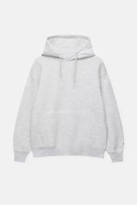 Sweat-shirt à capuche surdimensionné personnalisé 400 GSM pour hommes Sweat-shirt épais sans ficelle avec impression bouffante Sweat à capuche et sweat-shirt personnalisés - Product Image 4