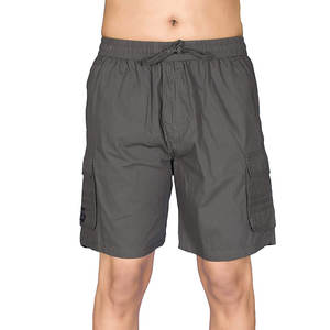 Custom <b>Cargo</b> <b>Shorts</b> for Plus Size <b>Men</b> Elasticated <b>Lightweight</b> Cotton Multi-Pocket - Product Image 1