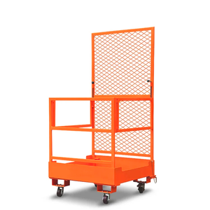 Việt Nam-made New Forklift có thể truy cập Gấp Thép nền tảng nâng cao làm việc lồng cho truy cập cao xử lý vật liệu công việc - Product Image 6