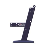 Vente en gros de pieds de chaise de remplacement en métal en acier inoxydable pièces et accessoires de chaise de cinéma au design moderne pour les ateliers d'hôtels