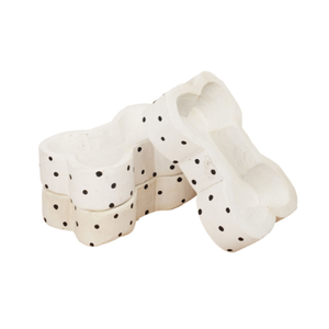 Cuenco de masa de madera de acacia, cuenco para servir en forma de hueso, candelabro, decoraciones para utensilios de cocina para el hogar, venta al por mayor de Vietnam - Product Image 3