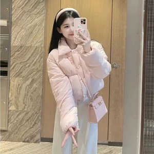 Winter Thickened <b>Cotton</b>-<b>padded</b> Men's Hooded Puffer Jacket Waterproof Windproof Versatile Trendy Student Outdoor Detachable Liner - Product Image 5