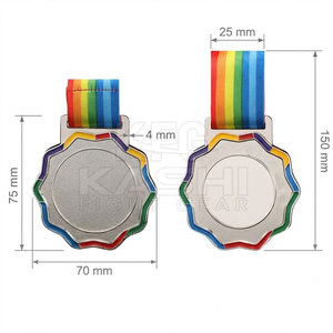 Personalized Award <b>Medal</b> With Ribbon For <b>Sports</b> Ceremonies Team Recognition Achievement Programs And Special Gatherings - Product Image 6