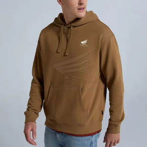 ออกแบบเสื้อฮู้ดดี้ลำลองผู้ชายคุณภาพสูงสำหรับฤดูหนาว ลายเรียบ ผ้าฟลีซคอตตอน 100% ระบายอากาศได้ดี รับสั่งทำจำนวนมาก - Product Image 6