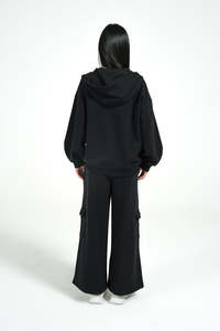 Best Selling High Quality Hooded <b>Collar</b> <b>Women</b> Tracksuits Customized Logo Printing Breathable Winter Wear plus size tracksuit set - Product Image 3