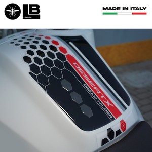 Autocollant de réservoir 3D adhésif sur mesure avec logo en relief pour la protection du réservoir de moto Ducati DesertX pour la décoration - Product Image 4