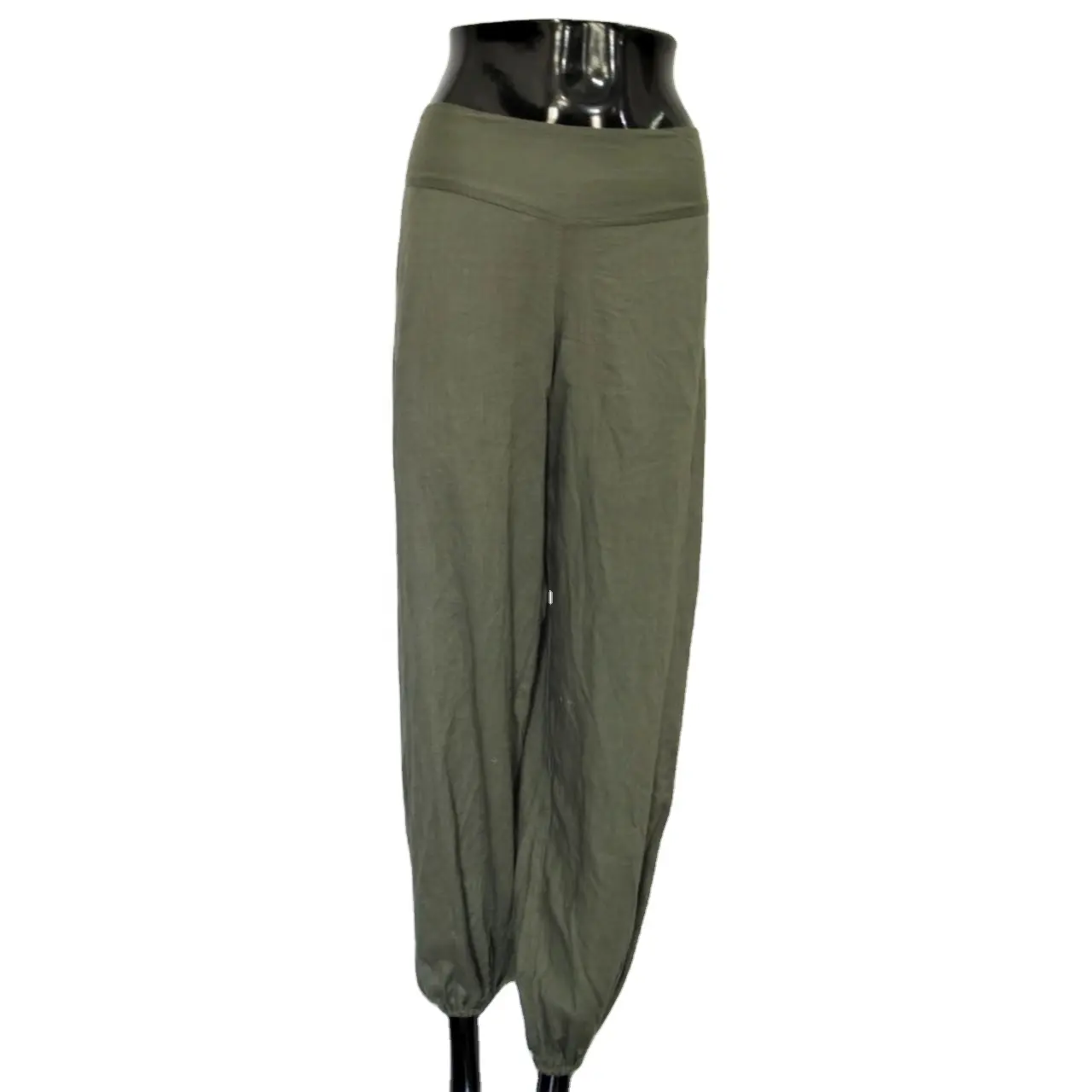 Multiple Sizes Comfortable Wear Ladies Rayon Solid Dyed Pants For Women At Wholesale Price From India