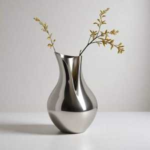 Florero Decorativo Moderno de Metal para Mesa de Centro, Sala de Estar, Hotel, Oficina, Exhibición en Estantes, Elegante Artículo de Decoración Premium - Product Image 2