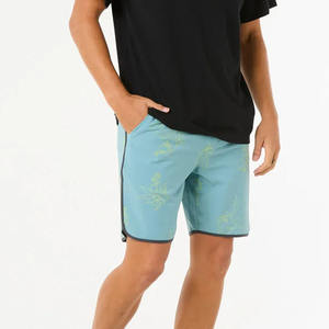 2026 Men's Eco-friendly Knitted Mid Waist Solid Pattern Boardshorts <b>Vintage</b> Streetwear Beach Surf Swimming Comfortable <b>Trunks</b> - Product Image 4