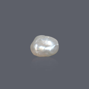 Perle de Basra 5,75 carats, perle d'eau douce naturelle, bouton de perle blanc/couleur 5-6 mm pour la fabrication de bijoux - Product Image 2