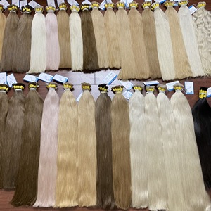 Extensión de cabello humano liso natural a granel de color, superventa, pelo vietnamita, varios colores, precio al por mayor - Product Image 3