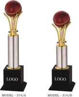 Design élégant Nouveau Look Trophée en métal et Boucliers de gobelets pour le sport Prix de gros Trophées Médailles Plaques