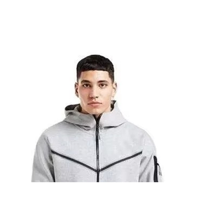 Logo personnalisé Ensemble de survêtements de sport pour hommes Tenue deux pièces Tenue de sport Jogging Tenue d'entraînement décontractée Vêtements de sport Services OEM et ODM - Product Image 3