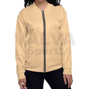 Women's Winter Solid Color Hooded Bubble Coat Stand Custom Design Three Pockets Zip <b>Padded</b> Jacket Customized According Your - Product Image 1