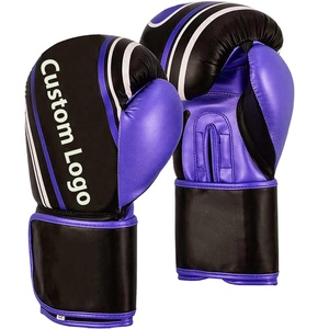 Gants de boxe de combat personnalisés de haute qualité Gants de boxe d'entraînement Conception OEM la plus tendance pour unisexe en cuir PU Gants de boxe - Product Image 6