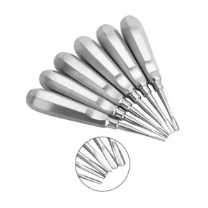 Marque privée Élévateurs de racines dentaires de haute qualité Formes et conceptions personnalisées en acier inoxydable Élévateurs de racines dentaires - Product Image 2