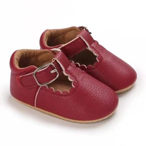 Automne nouveau bébé chaussures chaussures de marche Style britannique rétro petites chaussures en cuir semelle résistante à l'usure semelle souple anti-dérapant - Product Image 1