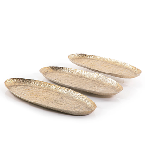 Plateau de service en aluminium fait à la main sur mesure, quantité en vrac, vaisselle de cuisine avec finition en métal argenté pour servir des aliments - Product Image 5