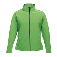 Veste matelassée en softshell pour femme, élégante et professionnelle, respirante, écologique, imperméable, coupe-vent, avec poignets ajustables, en nylon