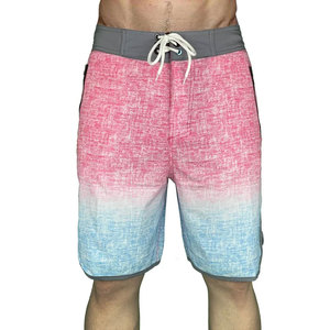 Precio al por mayor Ropa de playa Pantalones cortos de tabla Bañadores de surf de secado rápido Pantalones cortos de hombre Pantalones cortos de playa con en color sólido - Product Image 4