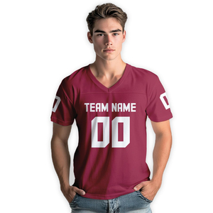 เสื้อยืดทีมฟุตบอลระบายอากาศได้ดีเสื้อทีมฟุตบอลแห้งเร็วสำหรับผู้ชายชุดฟุตบอลเสื้อเจอร์ซีย์ฟุตบอล - Product Image 1