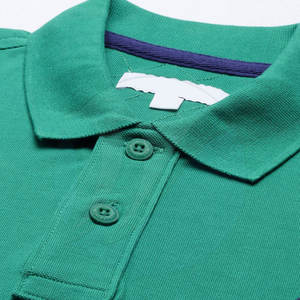 เสื้อโปโลสำหรับผู้ชายผ้าถักลำลองไซส์ใหญ่พิเศษสีตัดกันน้ำหนักเบาสินค้าตรา - Product Image 5